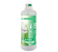 Жидкость д/биотуалетов D-Force Green 1,8л для нижнего бачка (6) В-хоз