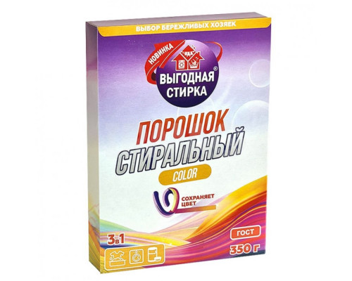СМС Выгодная стирка Color 350г (20) Ренессанс