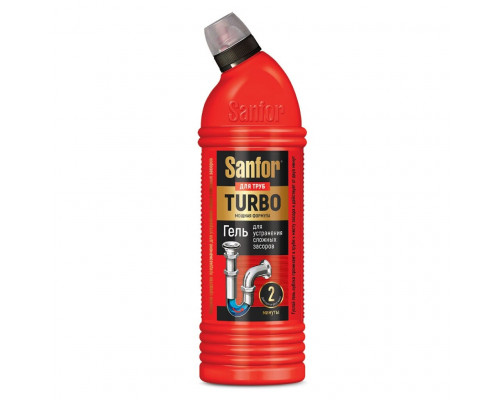 Ч/ж Санфор д/труб 750мл TURBO (15) Ступино арт9290