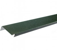 Планка примыкания пластизол RAL 6007 зеленая, шт.