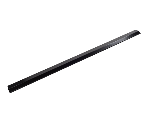 Планка ТехноНИКОЛЬ полиэстер карнизная RAL 9005 серая, 2м
