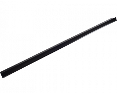 Планка карнизная полиэстер RAL 9005 черная, шт.