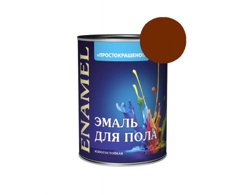 Эмаль д/пола красно-кор 2,7кг Расцвет (6) Эмпилс