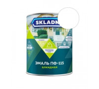 Эмаль ПФ-115 белая 1,8кг SKLADNO (6) Престиж