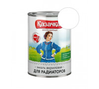 Эмаль для радиаторов акриловая белая 0,9кг КАЗАЧКА (14) Престиж