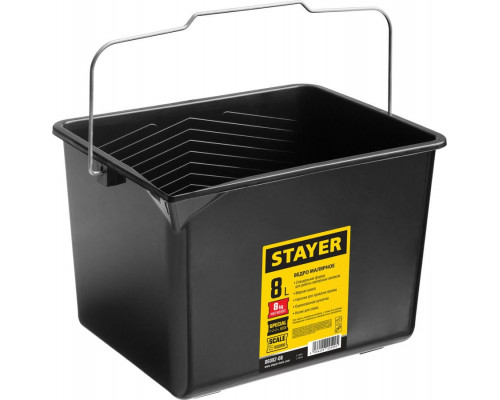 STAYER  8 л, Малярное пластиковое ведро, MASTER (06092-08)