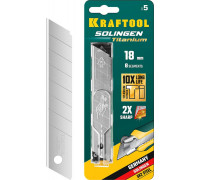 KRAFTOOL  18 мм, 5 шт, Сегментированные лезвия (09605-TIN-18-S5)