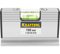 KRAFTOOL  ACU-VIEW, 4 в 1, 100 мм, Компактный уровень (1-34733-010)