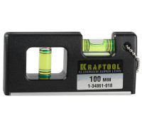 KRAFTOOL  Mini-Pro 100 мм, Магнитный компактный уровень (1-34861-010)