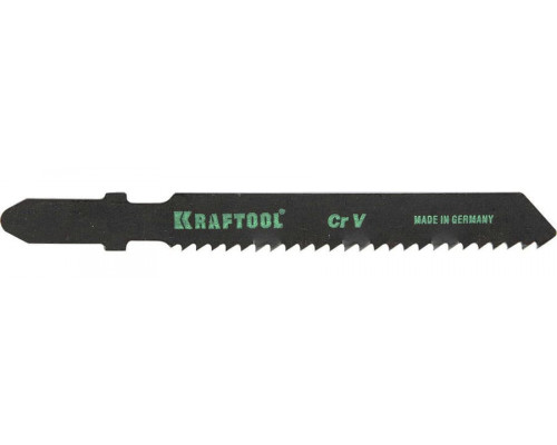 KRAFTOOL  T119B, EU-хвост., по дереву, чистый рез, шаг 2мм, 55мм, 2шт., Полотна для лобзика (159535-2)
