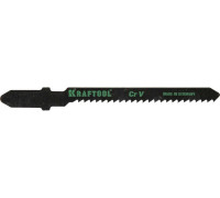 KRAFTOOL  T119BO, EU-хвост., по дереву, пластику, фигурный рез, шаг 2мм, 50мм, 2шт., Полотна для лобзика (159536-2)