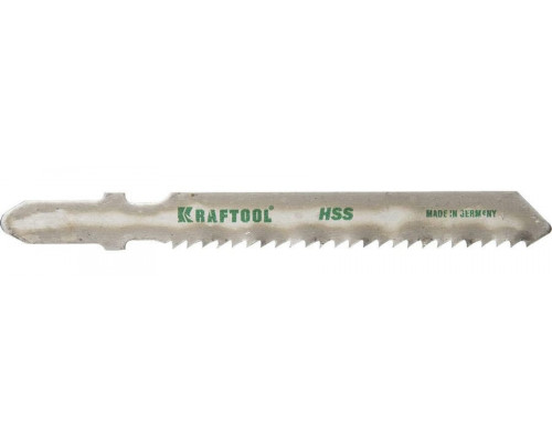 KRAFTOOL  T118B, EU-хвост., по металлу HSS, шаг 2мм, 50мм, 2шт., Полотна для лобзика (159551-2)