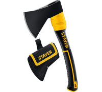 STAYER  FIBERGLASS, 600/800 г, с чехлом, 350 мм, Кованый топор (2062-06P)