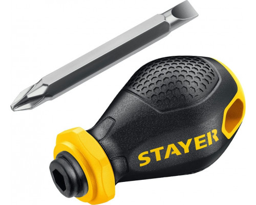 STAYER  MaxFix PH2/SL6 32 мм, Переставная отвертка (2511)