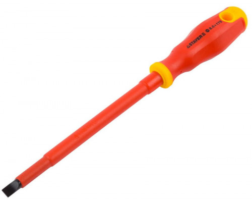 STAYER  Electro SL8х175 мм, Диэлектрическая отвертка (25141-08-17)