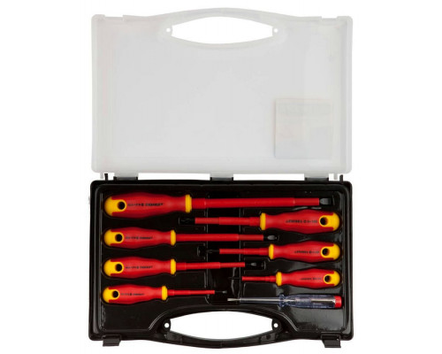 STAYER  Electro 8 предм., Набор диэлектрических отверток (25145-H8)