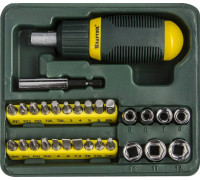 KRAFTOOL  Kompakt-29 с насадками 29 предм., Реверсивная отвертка (25556-H29)