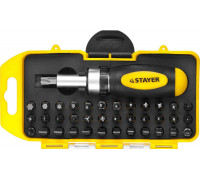 STAYER  Compact-38 38 предм., Реверсивная отвертка с насадками (2557-H38)
