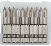 KRAFTOOL  X-Drive PH 1, 50 мм, 10 шт, Торсионные биты (26121-1-50-10)