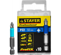 STAYER  ProFix PZ2 50 мм, 10 шт, Набор бит (26223-2-50-10)