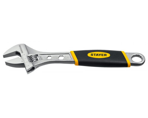 STAYER  Chromax, 250 / 30 мм, Разводной ключ (27262-25)