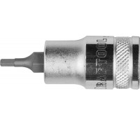 KRAFTOOL  HEX, 1/2",Н3, Торцовая бита-головка (27908-03)