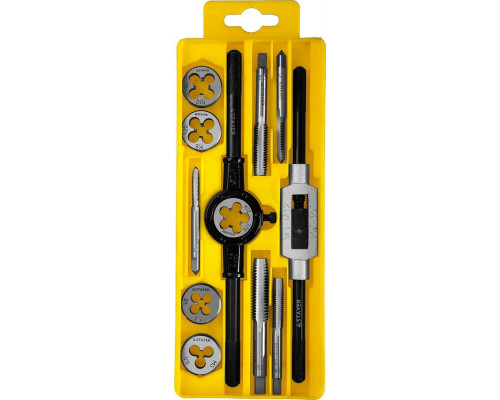 STAYER  MaxCut 12 предмета, Набор  метчиков и плашек (28012-H12)