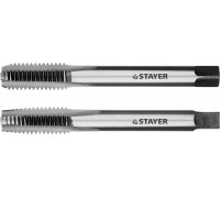 STAYER  M10х1.5, 2 шт, Комплект метчиков (28025-10-1.5-H2)