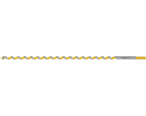 STAYER Spiral 10x450/360мм, сверло левиса по дереву, шестигранный хвостовик
