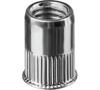 KRAFTOOL  Nut-R М4, уменьш. бортик, резьбовые заклепки стальные с насечками, 1000 шт (311708-04)