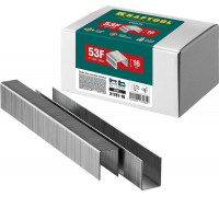 KRAFTOOL  плоские 16 мм, тип 53F 5000 шт, Скобы для степлера (31787-16)