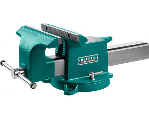KRAFTOOL  STEEL, 250 мм, Стальные слесарные тиски (32701-250)