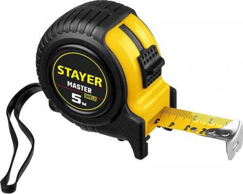 STAYER  5м х 25мм, Рулетка (34025-05-25)