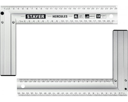 STAYER  250 мм, Жесткий столярный угольник (3432-25)