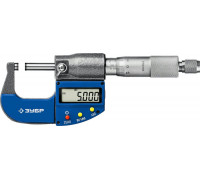 ЗУБР  МКЦ 25 0-25 мм, Гладкий цифровой микрометр (34482-25)