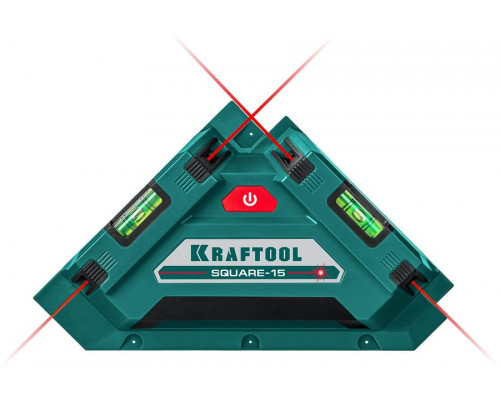 KRAFTOOL  Square-15, Лазерный угольник для кафеля (34705)
