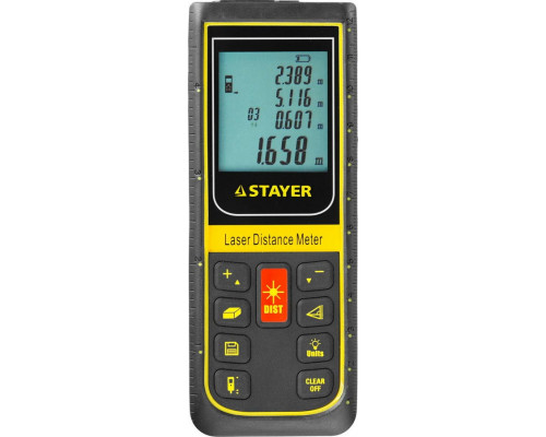 STAYER  100 м, Лазерный дальномер (34959)