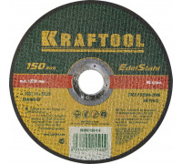 KRAFTOOL  150 x 1.6 x 22.2 мм, для УШМ, Круг отрезной по нержавеющей стали (36252-150-1.6)