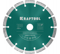 KRAFTOOL  UNIVERSAL 180 мм (22.2 мм, 10х2.6мм), Алмазный диск (36680-180)