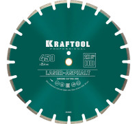 KRAFTOOL  LASER-ASPHALT 450 мм (25.4/20 мм, 10х4.0 мм), Алмазный диск (36687-450)