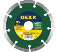 DEXX  MULTI UNIVERSAL 125 мм (22.2 мм, 7х1.9 мм), Алмазный диск (36701-125)