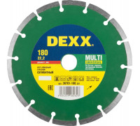 DEXX  MULTI UNIVERSAL 180 мм (22.2 мм, 7х2.2 мм), Алмазный диск (36701-180)