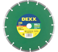 DEXX  MULTI UNIVERSAL 230 мм (22.2 мм, 7х2.4 мм), Алмазный диск (36701-230)