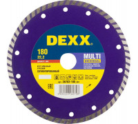 DEXX  MULTI UNIVERSAL 180 мм (22.2 мм, 7х2.3 мм), Алмазный диск (36702-180)
