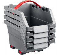 KETER  Clickbin, 4 шт, 1.3 л, Набор лотков для хранения (38066-K4)