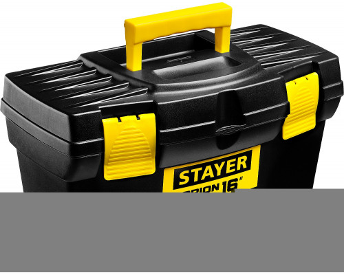 STAYER  ORION-16, 410 x 230 x 230 мм, (16"), Пластиковый ящик для инструментов (38110-16)