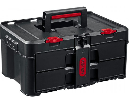 KETER  STACKNROLL, 481 х 332 х 233 мм, (19"), Пластиковый ящик с выдвижными полками (38407)