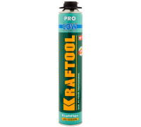 KRAFTOOL  LOW EXPANSION выход до 50л 800мл SVS не залипающий клапан, пистолетная всесезонная, Монтажная пена (41181)