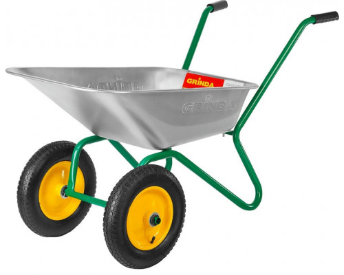 GRINDA  GB-2 80 л, 120 кг, двухколесная, Cадовая тачка (422400)
