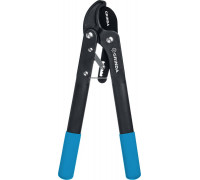 GRINDA  C-410A с композитными рукоятками, с храповым механизмом, 410 мм, Контактный сучкорез (424520)